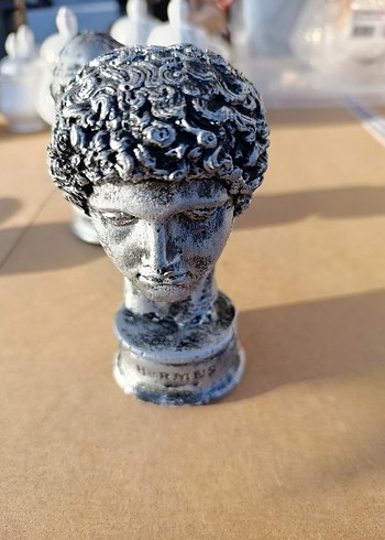 Gri Renkli Klasik Heykelcik Seti - Görsel 3