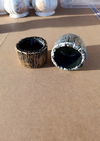 Gri Renkli Klasik Heykelcik Seti - Görsel 8