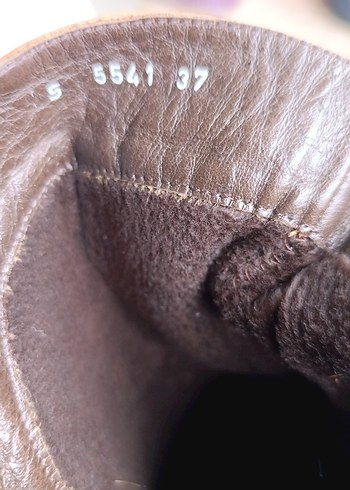 Deri Kahverengi Kadın Çizme - Görsel 3