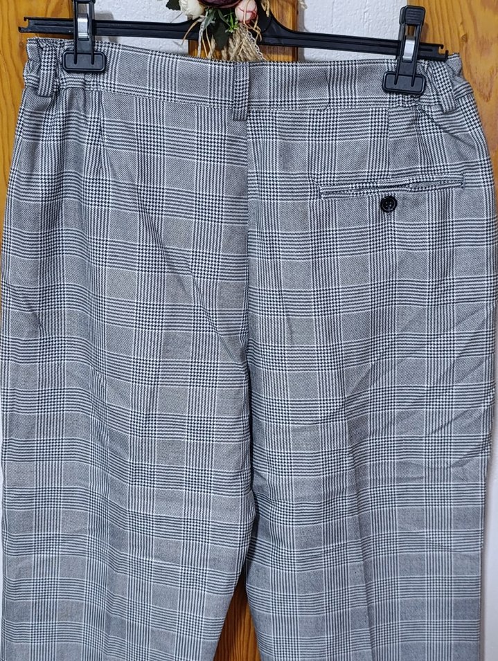 Ekose Kumaş Erkek Pantolon - Görsel 4