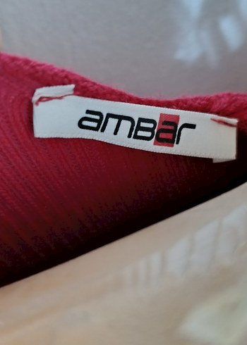 Kırmızı Uzun Kollu Triko Kadın Elbise - Görsel 5