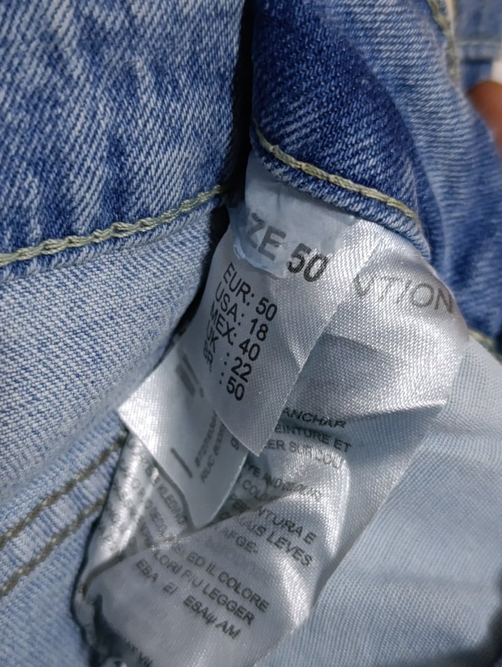 Mavi Uzun  Denim Etek - Görsel 5