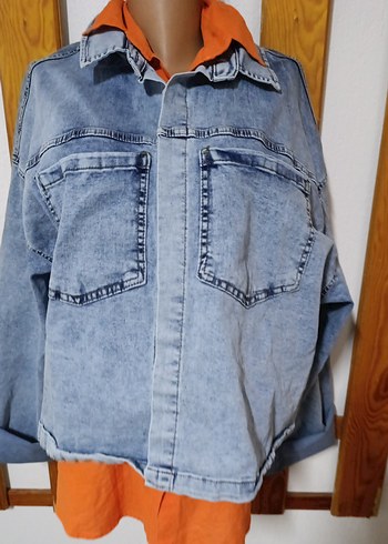 Kadın Denim Ceket - Görsel 5