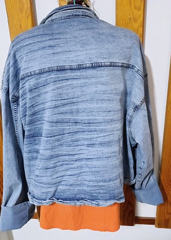 Kadın Denim Ceket - Görsel 3