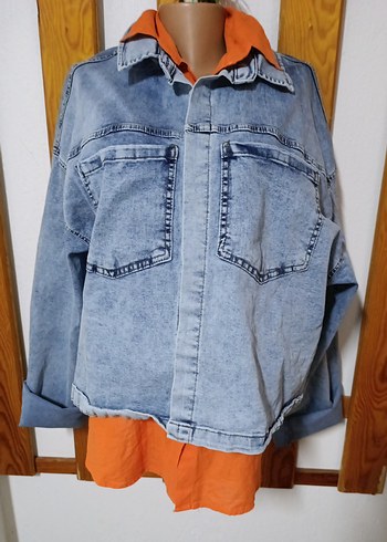 Kadın Denim Ceket - Görsel 4