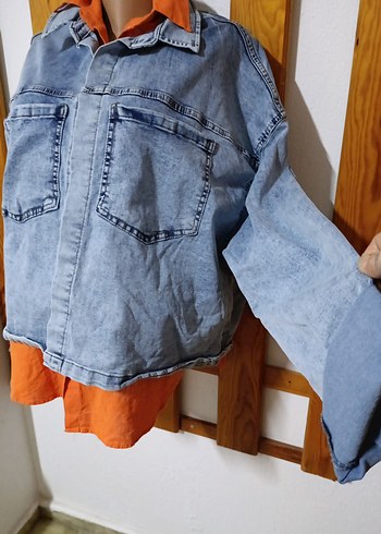 Kadın Denim Ceket - Görsel 6