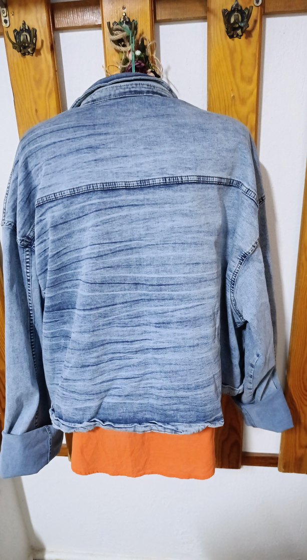 Kadın  Denim Ceket - Görsel 3