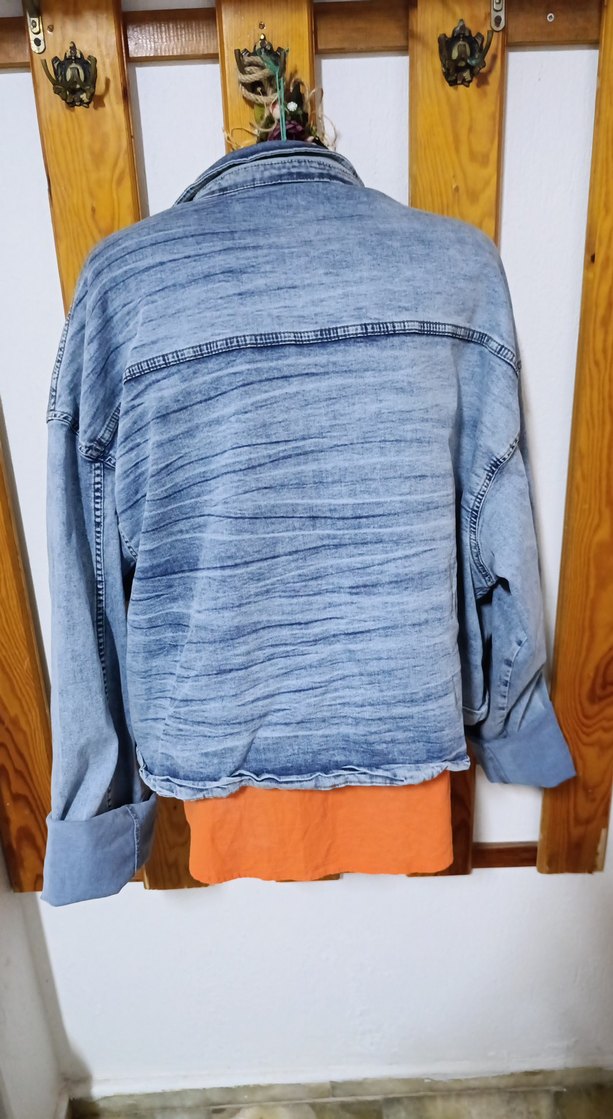 Kadın  Denim Ceket - Görsel 2