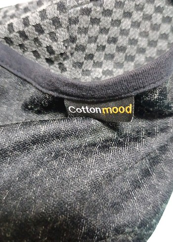 Düğmeli Gri Mini Kadın Ceket - Görsel 7