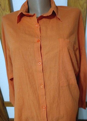 Pamuklu Kadın Gömlek - Görsel 4