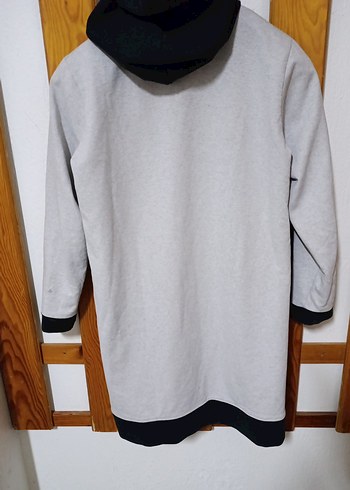 Gri Kadın Uzun Kollu Elbise - Görsel 4