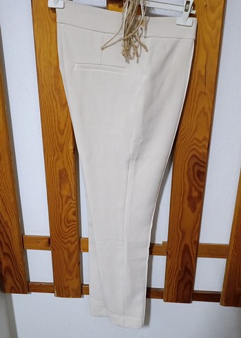 Krem Fit Kadın Kumaş Pantolon - Görsel 2