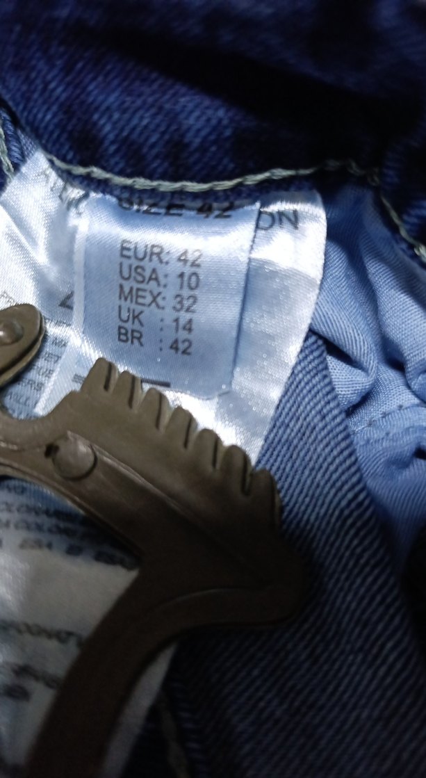 LİKRALI Uzun Yırtmaçlı Kot Etek - Görsel 5