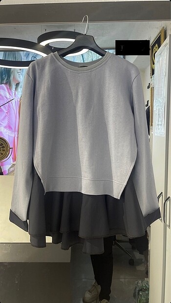 Bluz alt kismi poplin kumaş