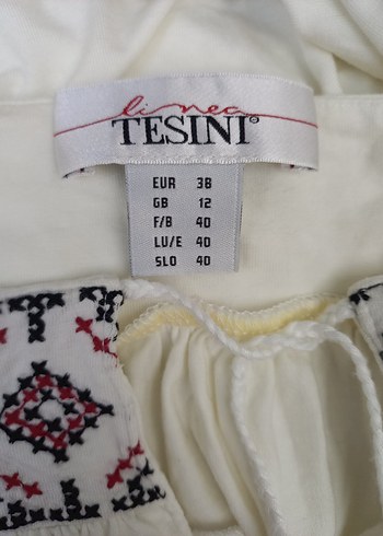 Nakışlı Bohem Bluz - Görsel 5