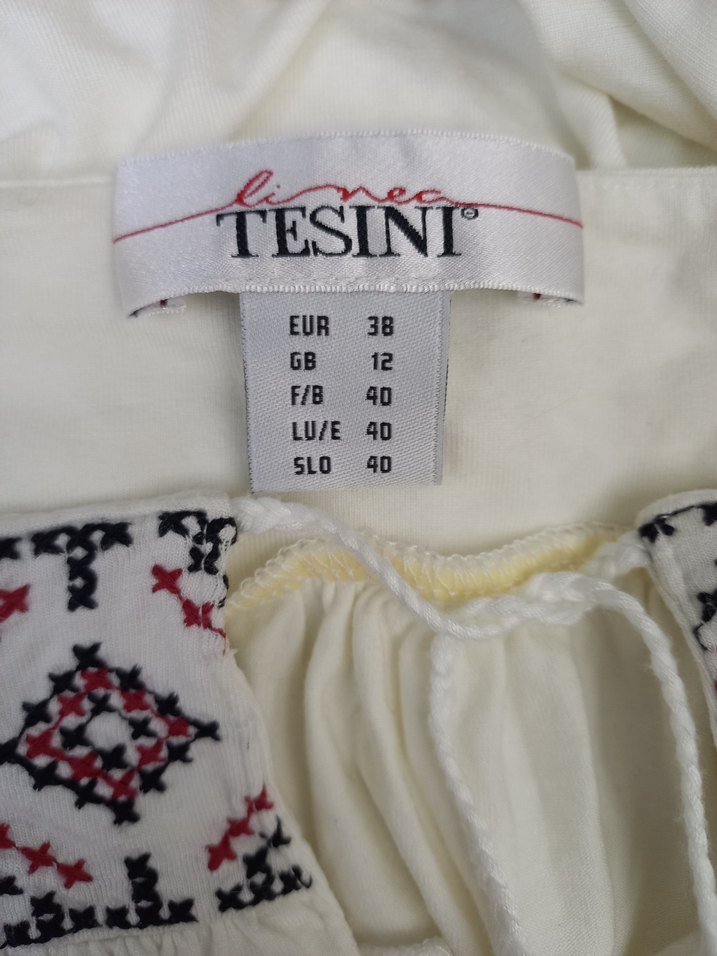 Nakışlı Bohem Bluz - Görsel 5