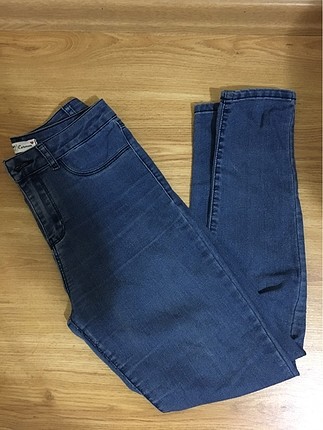 Koton yüksek bel dar paça jean