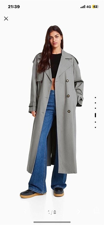 Bershka Berska trençkot