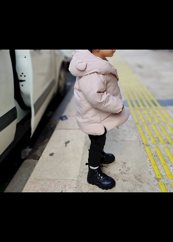 Zara Kız Çocuk Şişme Mont Zara