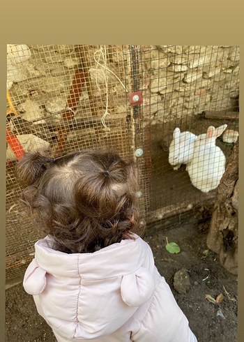 18-24 Ay Beden Kız Çocuk Şişme Mont Zara