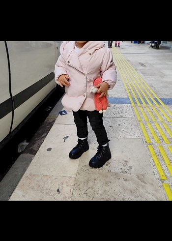 Kız Çocuk Şişme Mont Zara