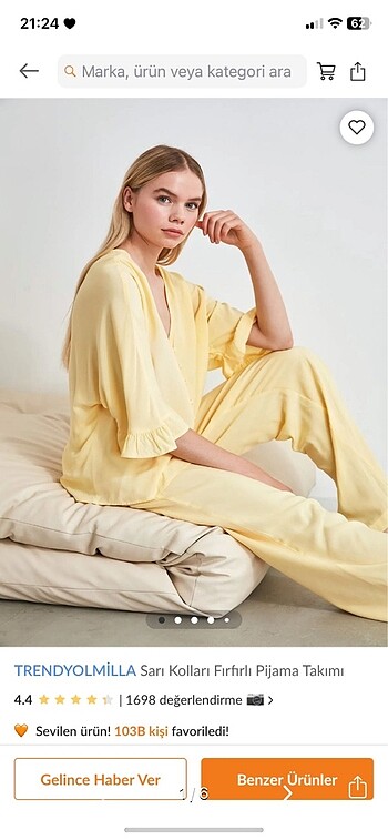 Pijama takımı