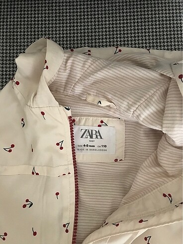 Zara Kız çocuk yağmurluk