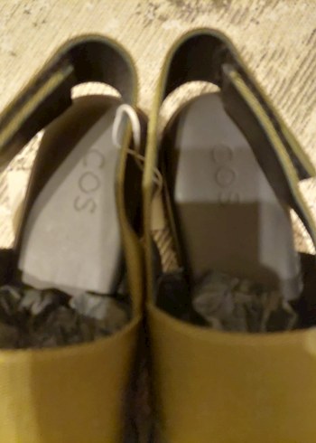 Erkek Haki Minimalist Cırt Cırtlı Sandalet - Görsel 3