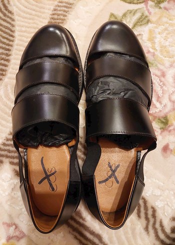 Siyah Erkek Kemerli Klasik Sandalet - Görsel 5