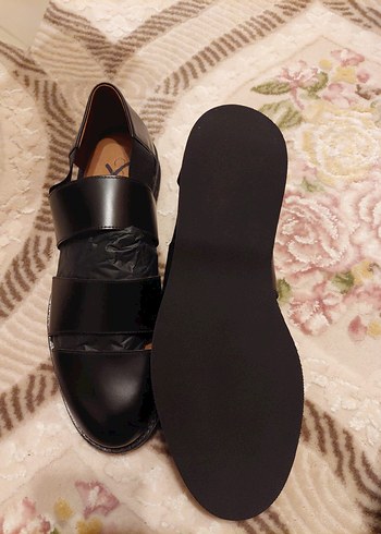 Siyah Erkek Kemerli Klasik Sandalet - Görsel 3