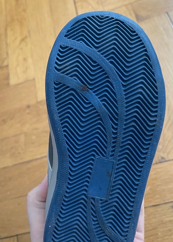 Gri Erkek Çocuk Spor Ayakkabı Velcro - Görsel 6