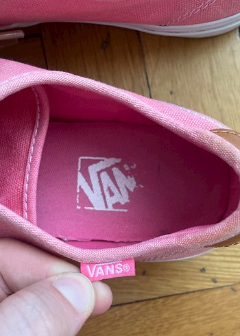 Pembe Bağcıklı Kadın Sneaker - Görsel 5