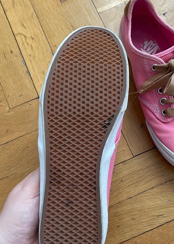 39 Beden pembe Renk Pembe Bağcıklı Kadın Sneaker