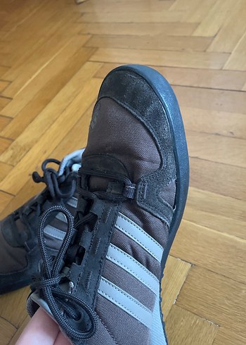 Adidas Erkek Outdoor Gri Kahverengi Ayakkabı - Görsel 5