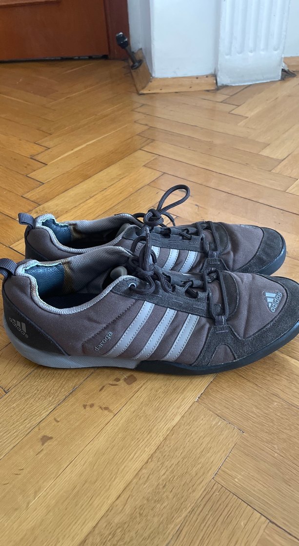 Adidas Erkek Outdoor Gri Kahverengi Ayakkabı - Görsel 2