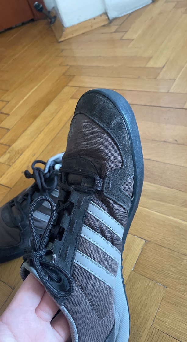 Adidas Erkek Outdoor Gri Kahverengi Ayakkabı - Görsel 5