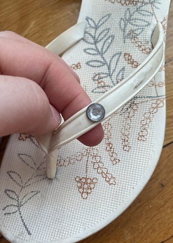 Beyaz Kadın Sandalet - Görsel 8