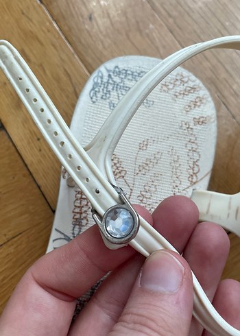 Beyaz Kadın Sandalet - Görsel 6