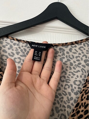 xl Beden çeşitli Renk Leopar yazlık elbise