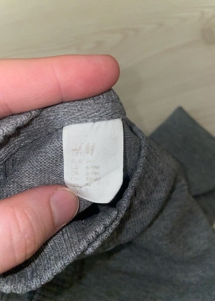 Erkek çocuk hırka 6 9 aylık - Görsel 5