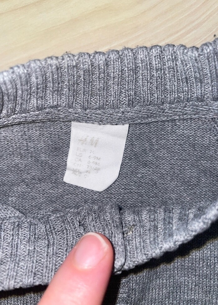 Erkek çocuk hırka 6 9 aylık - Görsel 3