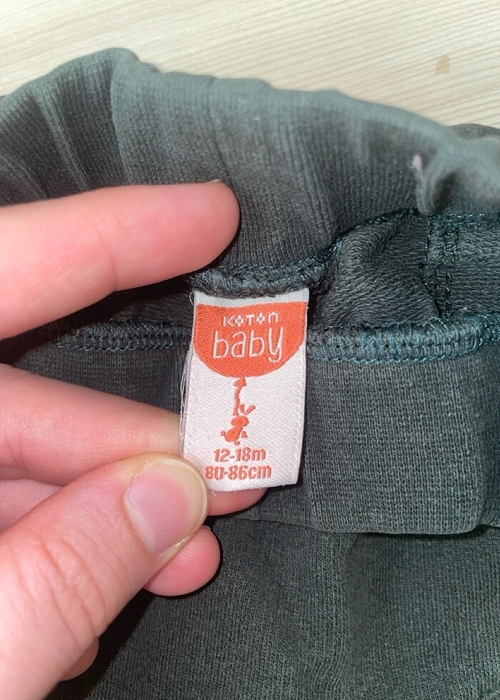 Erkek bebek 12 18 aylık eşofman altı - Görsel 4