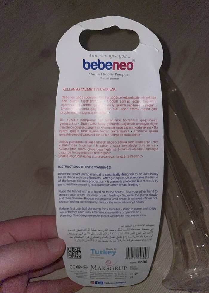 Manuel göğüs pompası - Görsel 5