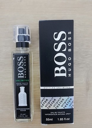 Hugo Boss Unlimited 55ml Orjinal tester erkek parfümü 
