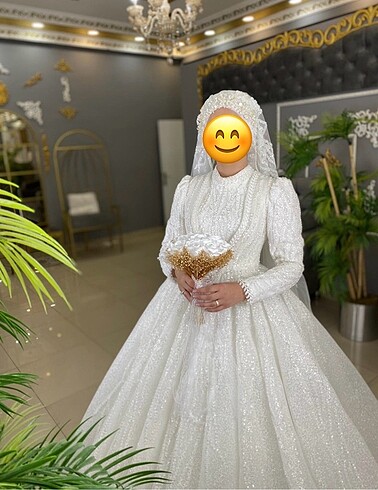 Prenses kesim gelinlik