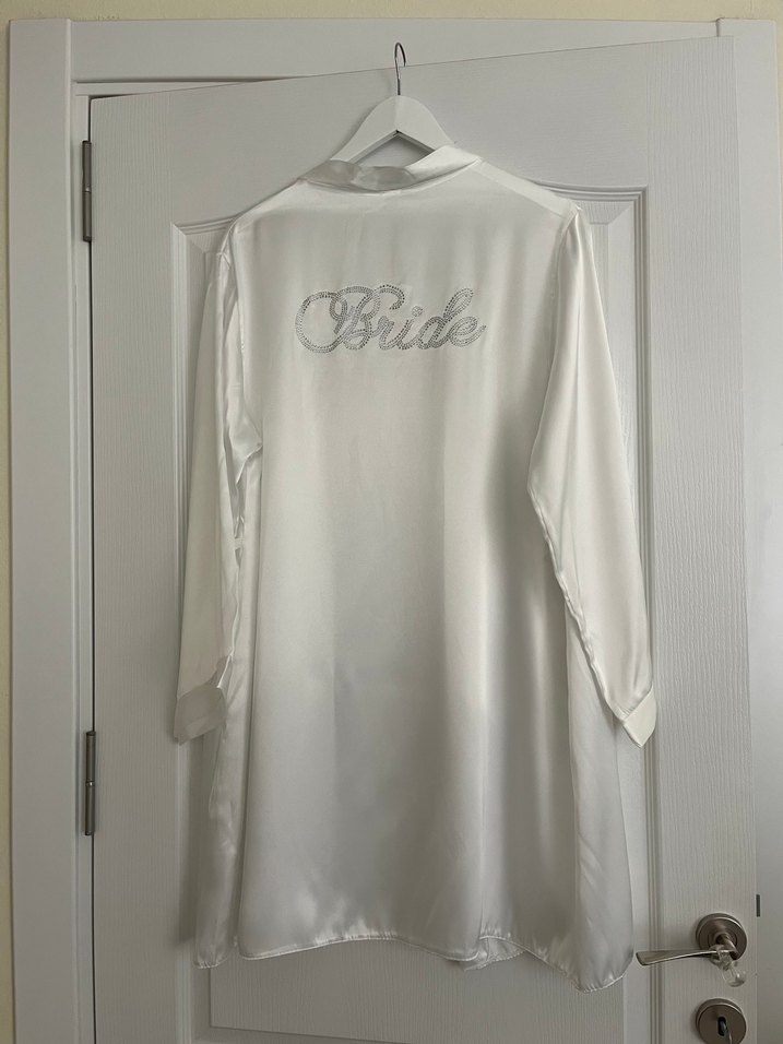Bride Nakışlı Kadın Sabahlık - Görsel 2