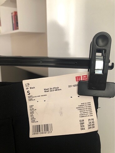 s Beden Uniqlo palazzo pantolon