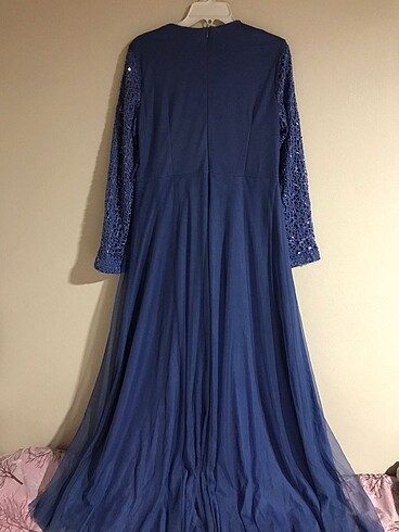 Mavi elbise - Görsel 4