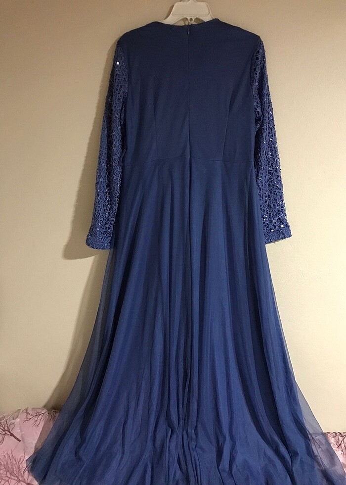 Mavi elbise - Görsel 4