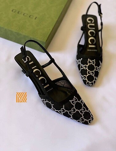 38 Beden siyah Renk Gucci topuklu ayakkabı